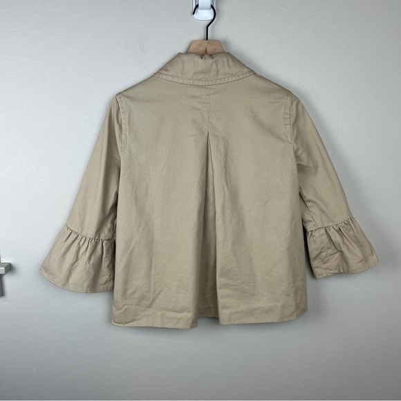 Draper James Khaki Utility Jacket - Picture 3 of 5